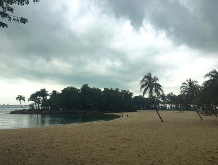 Tropical Palawan Beach, Sentosa Island 