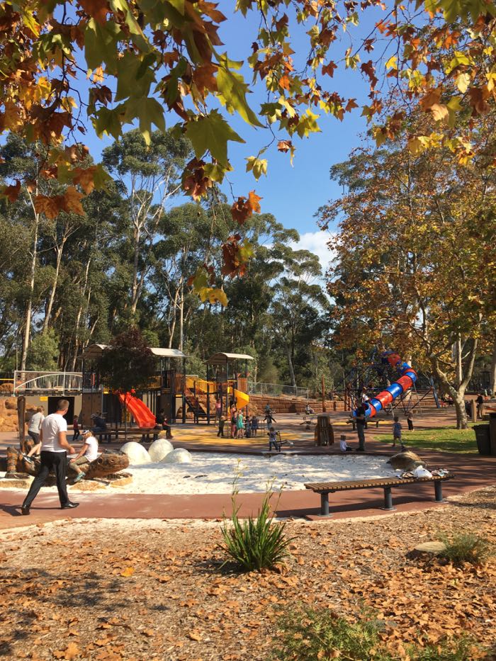 Mundaring Sculpture playground is great for all ages